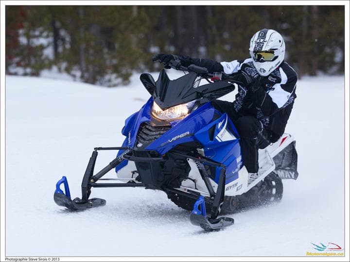 Just before a new snowmobiling season