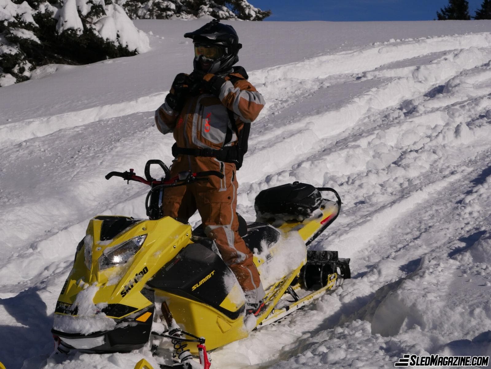 Ski-Doo Summit 850 E-TEC Turbo Trial