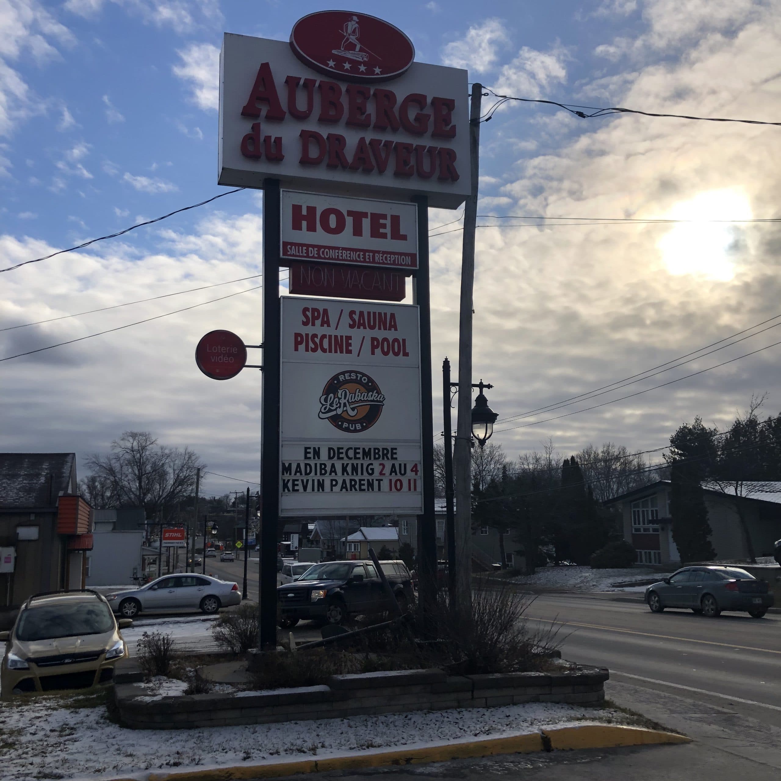 The Auberge du Draveur in Maniwaki