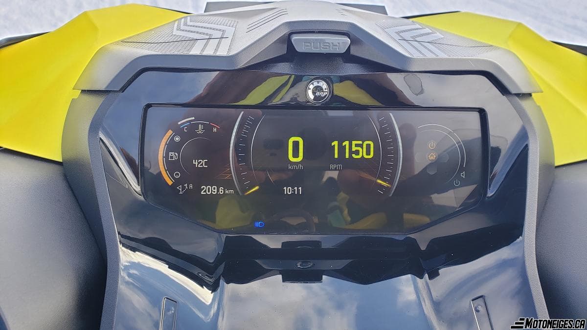 BRP technology- Display 7,8 inch