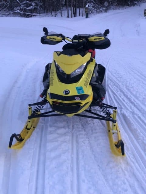 The 2022 Ski-Doo Renegade XR-S, it’s fun!