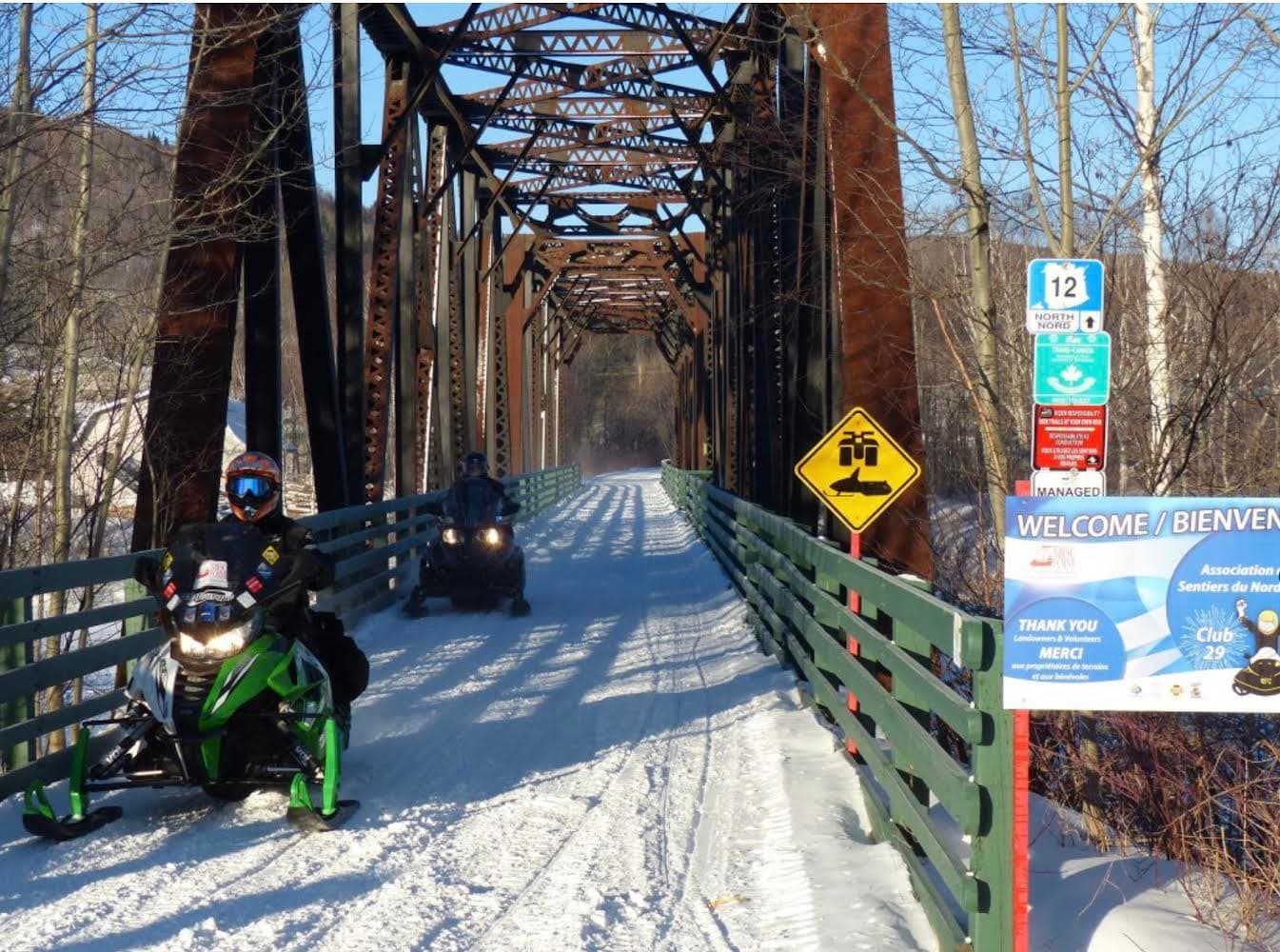 Long riding Season in Edmundston, New Brunswick