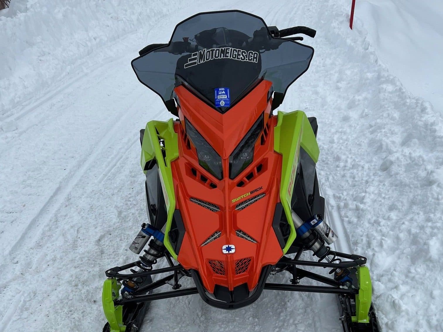Polaris Switchback Assault 850 Patriot Boost 2023, Fun with a bit of « Boost »!