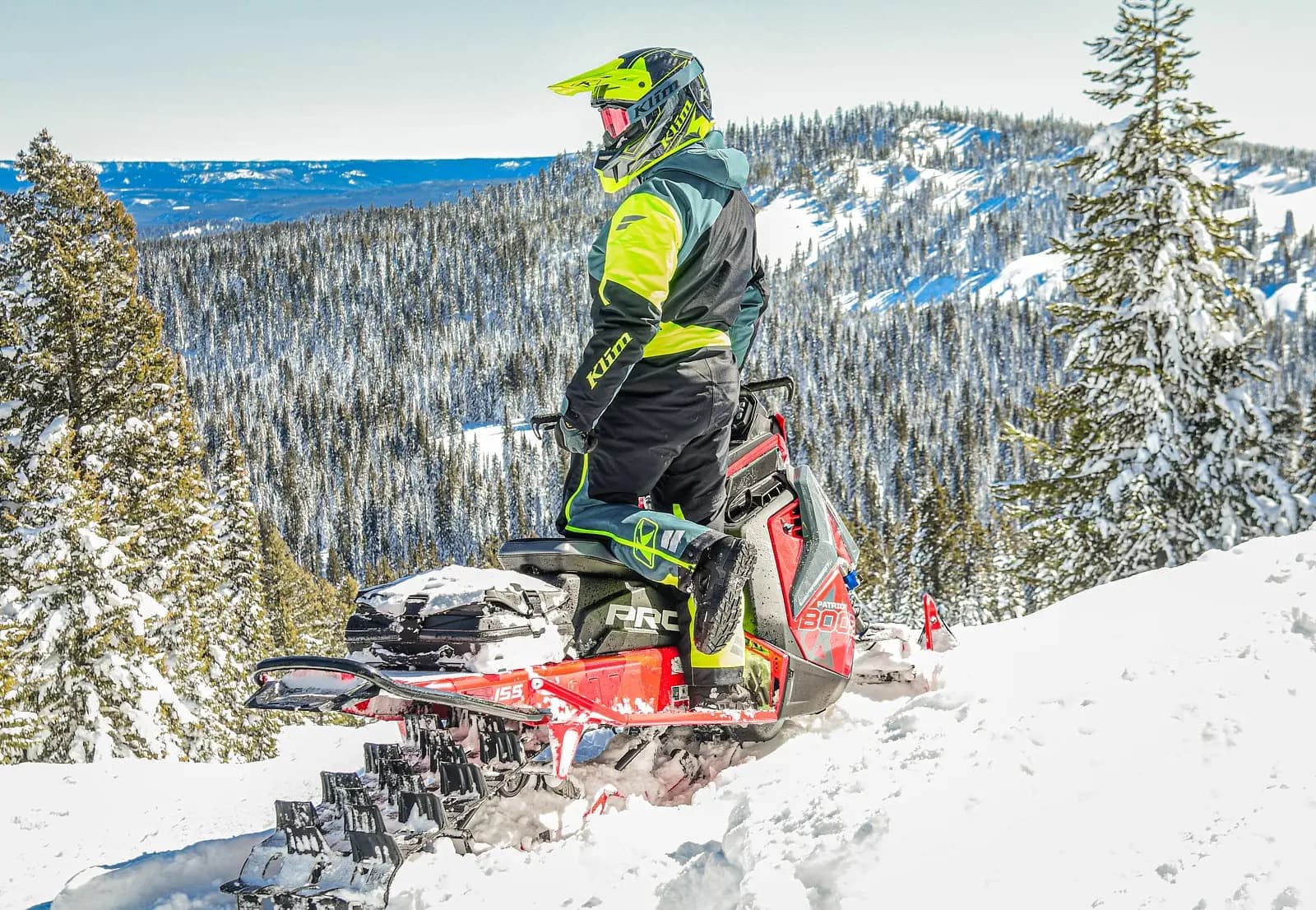 KLIM Railslide One-Piece and F3 Carbon Helmet Review: Snowmobile Gear for Extreme Winters
