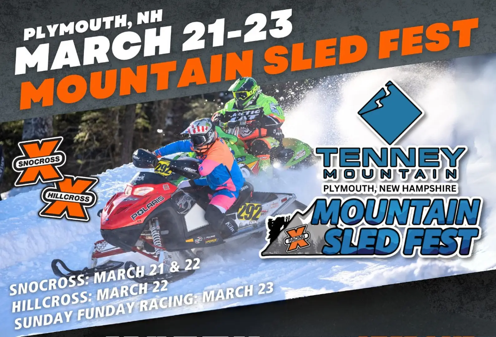Inaugural Mountain Sled Fest set for March 21-23 at Tenney Mountain