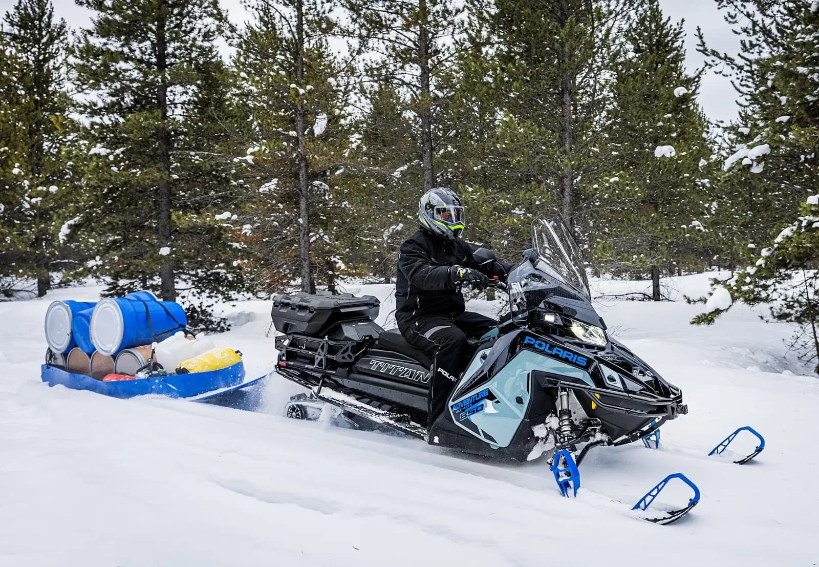 2026 850 TITAN Adventure Ultimate 155: Denis’ Polaris Favorite at SnowShoot