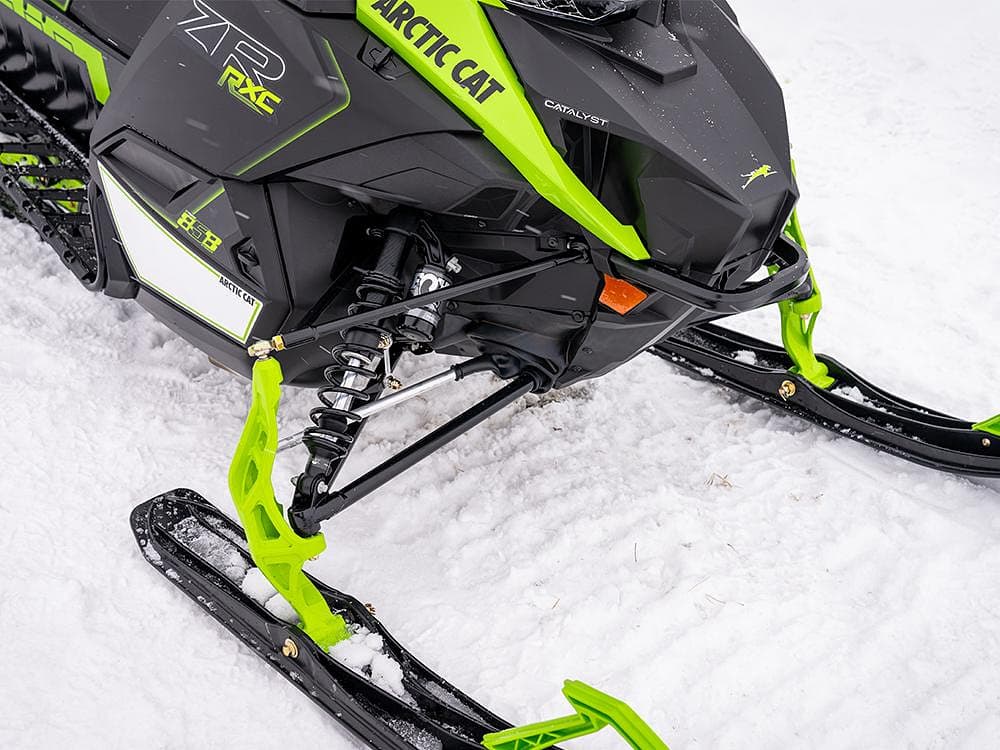 On a Snowmobile, Everything Starts With the Suspension System