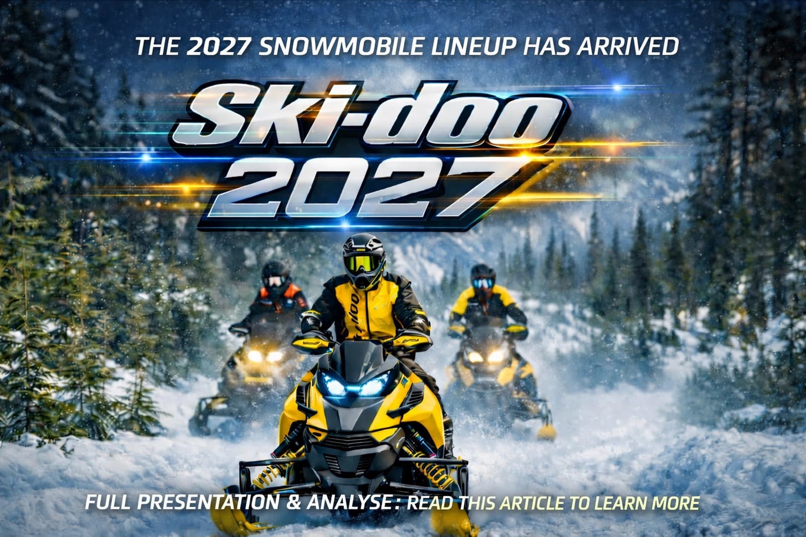 Ski-Doo 2027 Snowmobiles